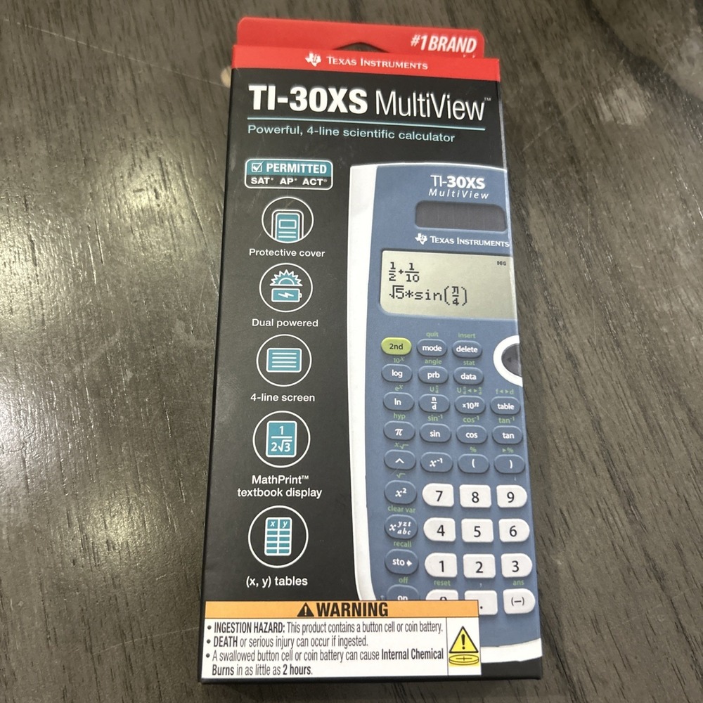 Texas Instruments TI-30XS MultiView Powerful Scientific Calculator